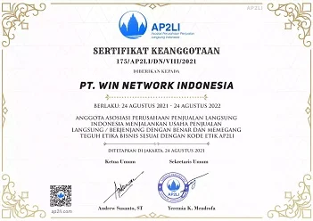 Legalitas Bisnis MLM Terbaru 2022 winner21